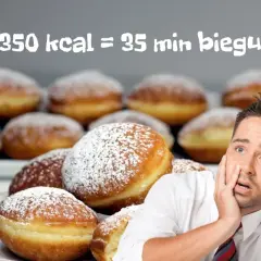 Ile trzeba biegać, żeby spalić pączka i nie czuć się winny?