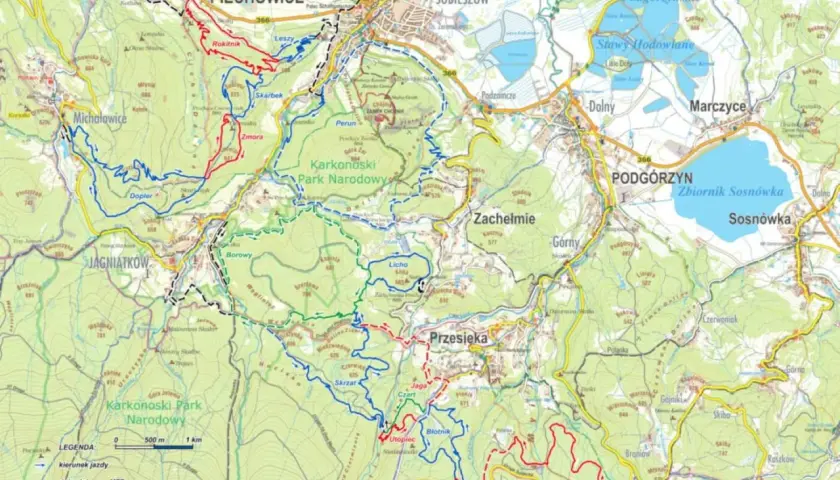 Karpacz trasy rowerowe mapa – odkryj najlepsze szlaki i ich trudność