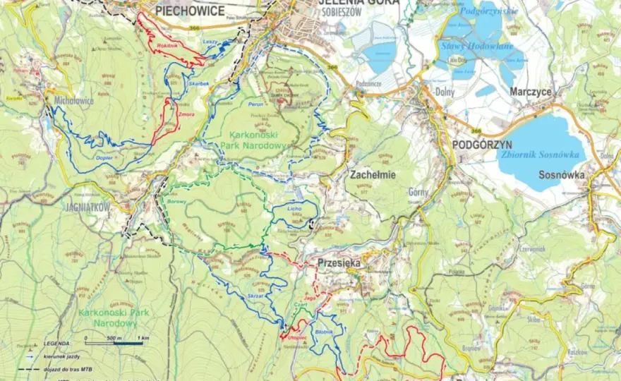 Karpacz trasy rowerowe mapa – odkryj najlepsze szlaki i ich trudność