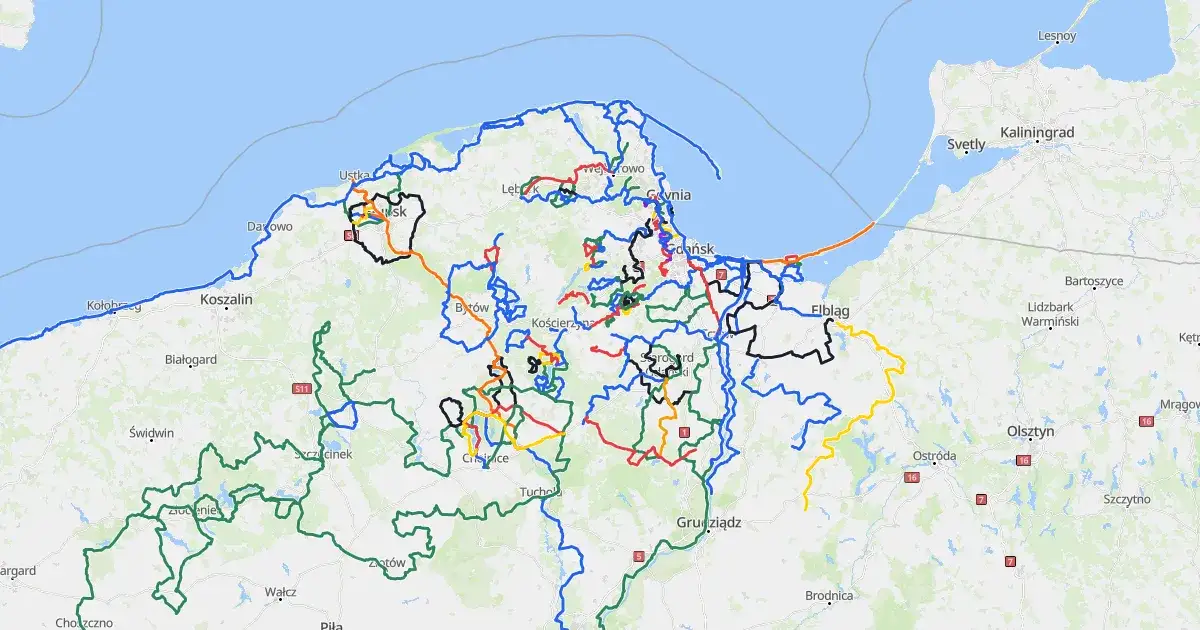 Zdjęcie Najlepsze trasy rowerowe w Trójmieście z mapą do łatwego planowania